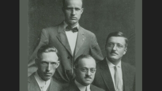 Dermatology staff in 1918