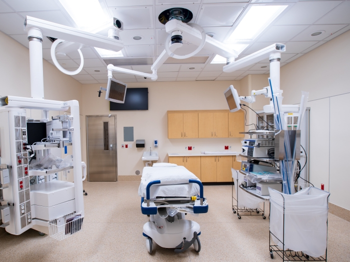 view of operating room 