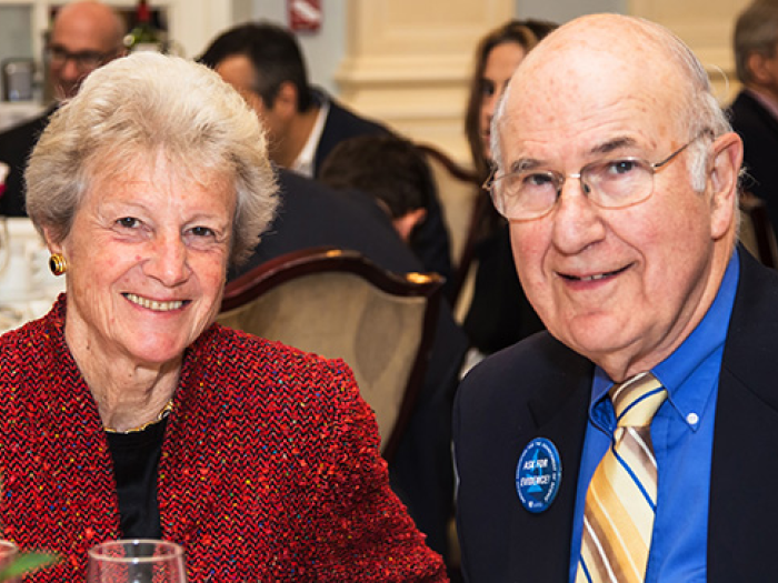 Martha Darling, PhD, and Gilbert Omenn, MD, PhD