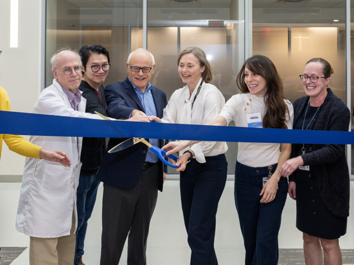 Translational immunology lab space ribbon-cutting ceremony