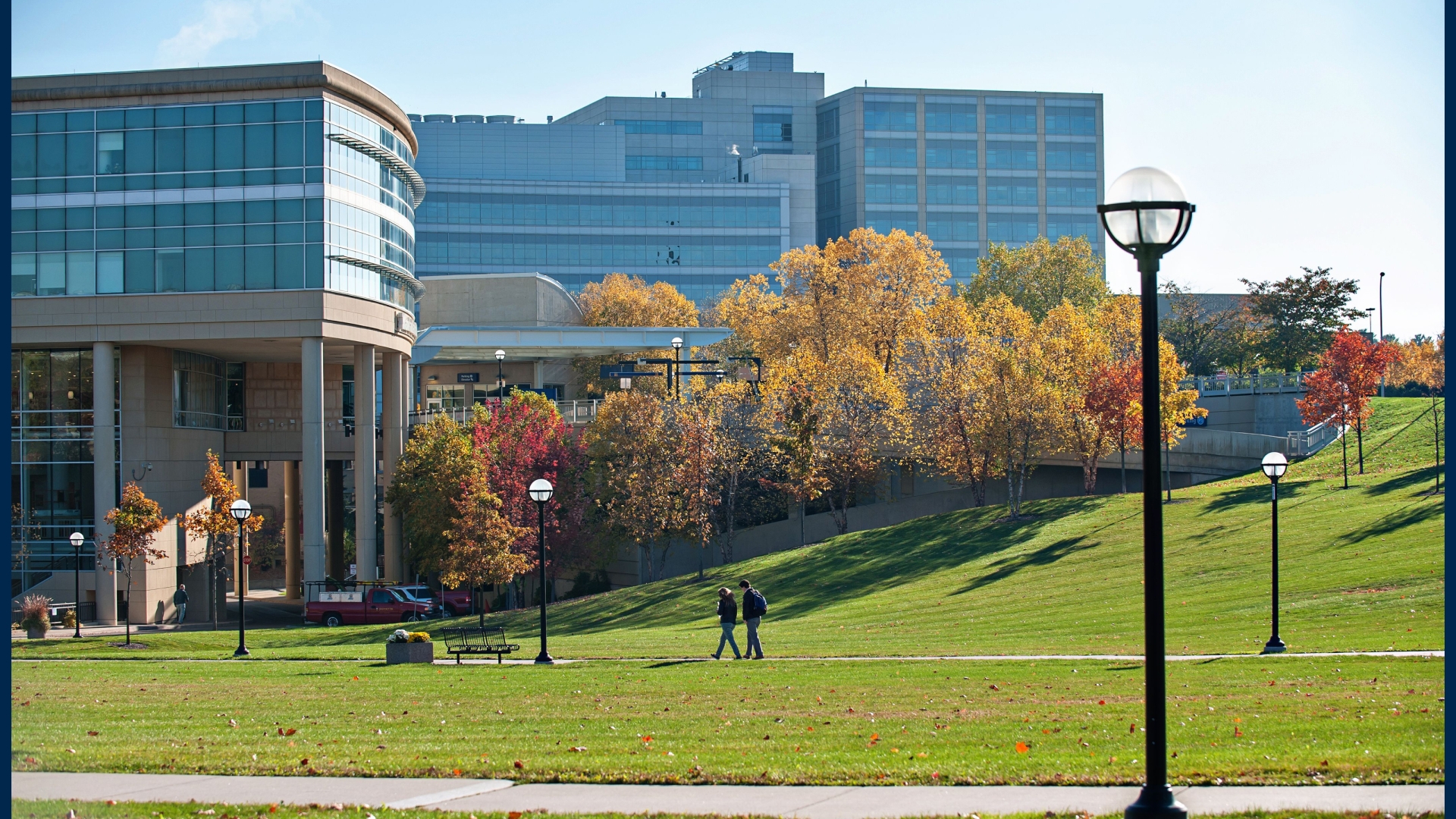 Exterior picture of a campus building