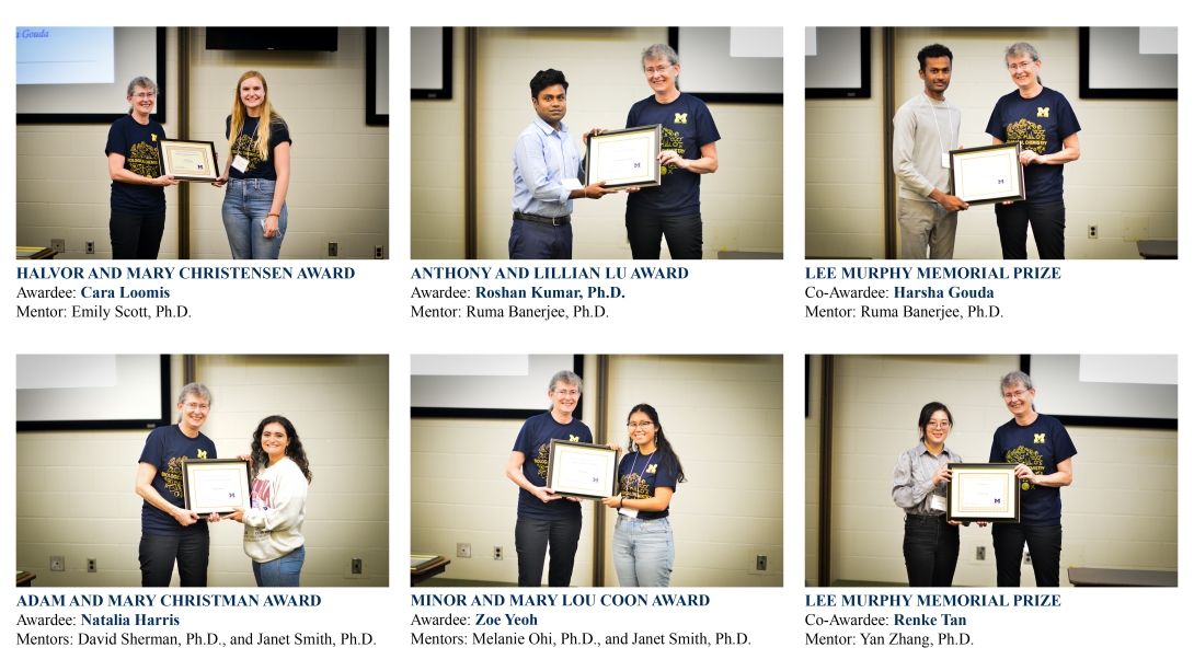 collage image of people receiving awards 