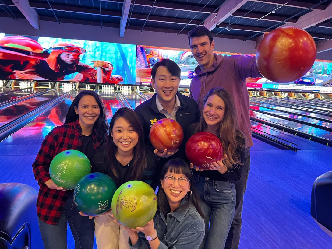 Resident are bowling for resident wellness retreat