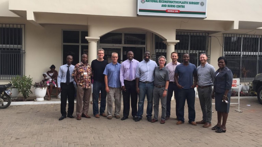 Group picture of ghana medical group